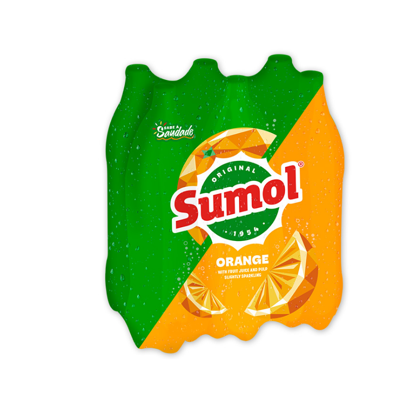 Boisson pétillante à l'orange 6x50cl