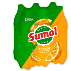 Boisson pétillante à l'orange 6x50cl