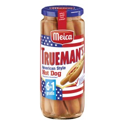 Trueman Saucisses Hot Dog x6 540g