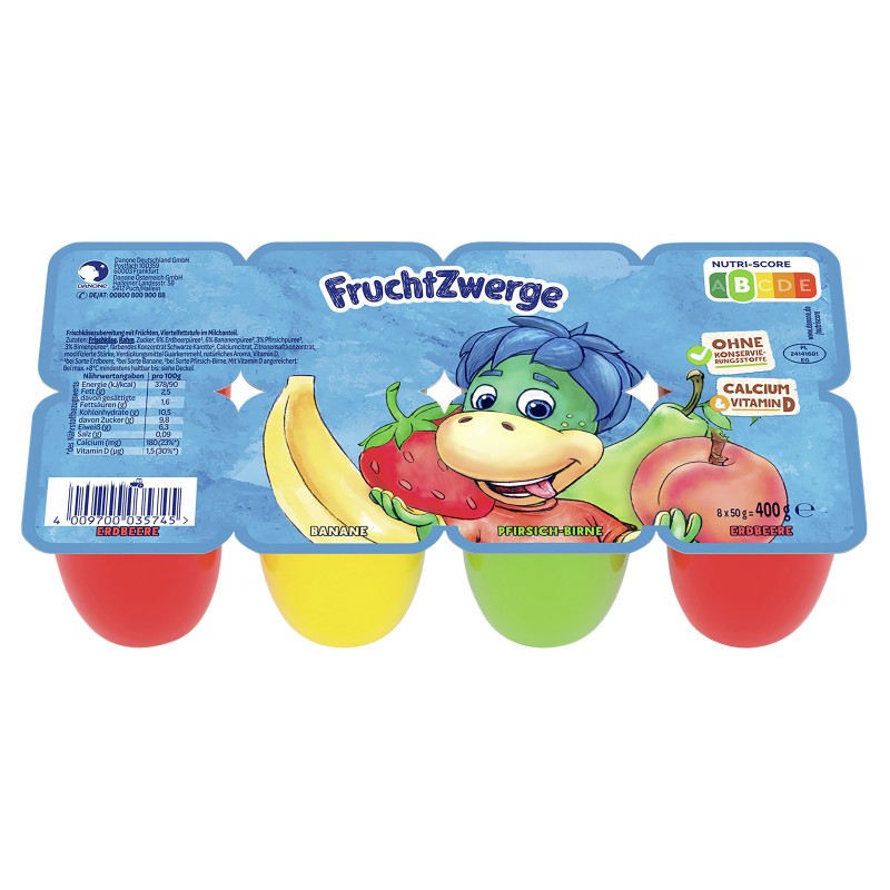 Yaourt aux Fruits x8 400g