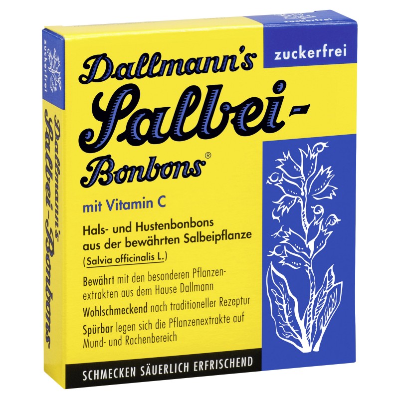 Bonbons à la sauge pour la gorge et la toux sans sucre x20 3