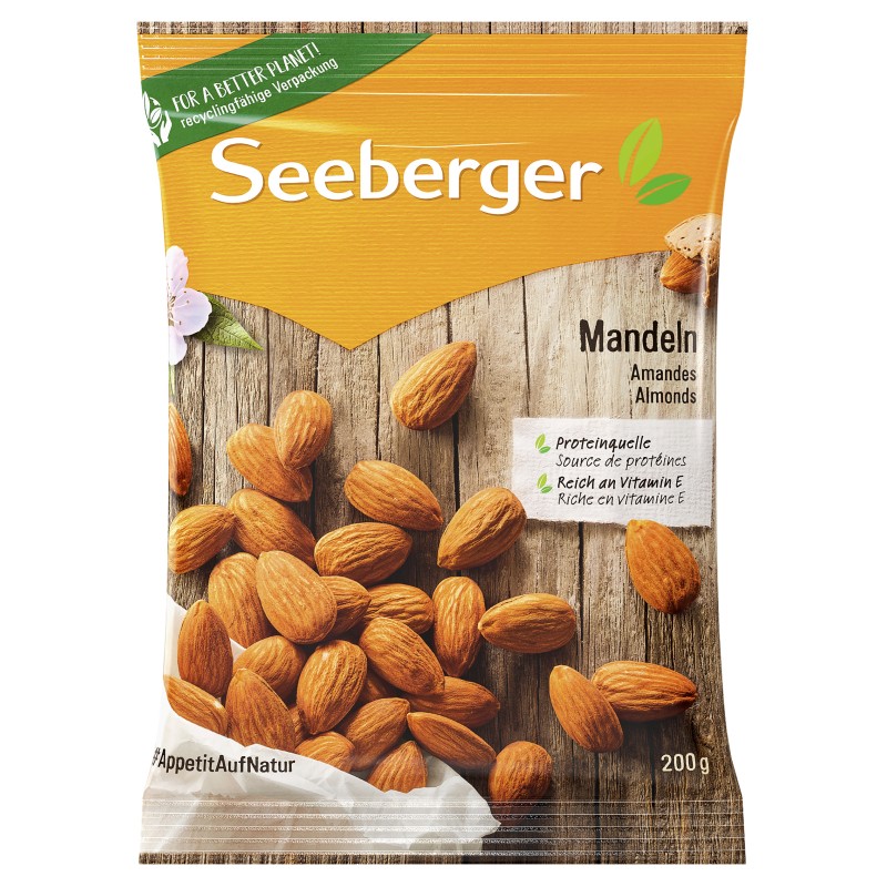 Amandes natures décortiqués 200g