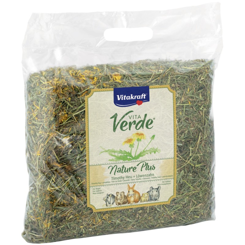 Vita Verde Nature Plus Foin + Pissenlit 500g
