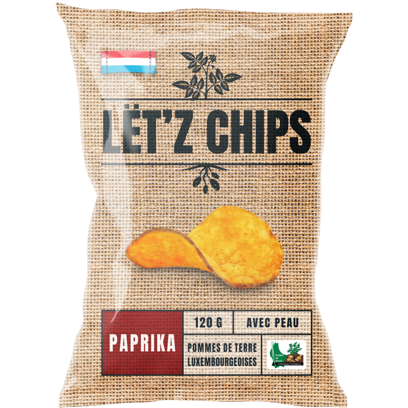 Chips paprika 120g