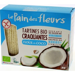 Bio Tartines Craquantes Noix de Coco sans Gluten 150g