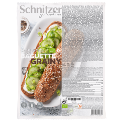 Baguette aux graines bio sans gluten 2x160g