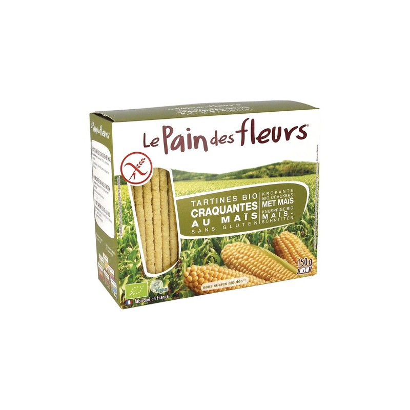 Bio Tartines Craquantes au Maïs 150g