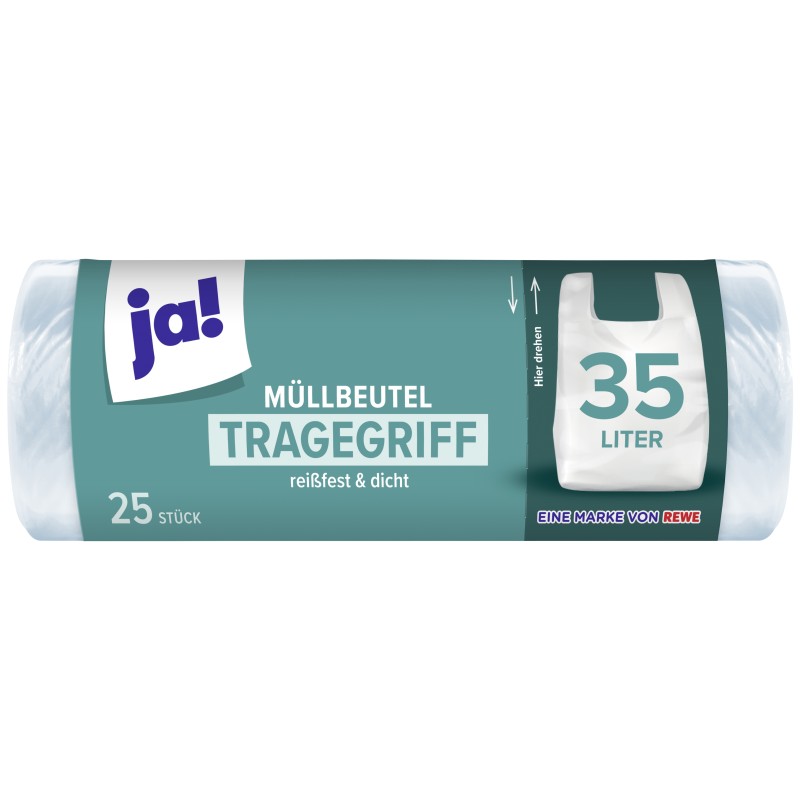 Sac poubelle avec poignée 35l x25