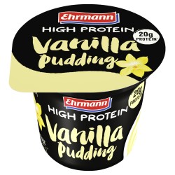 High protein pudding à la vanille 200g