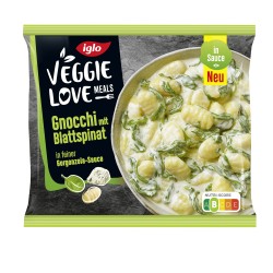 Veggie Love Gnocchis aux Feuilles d'Epinards 450g