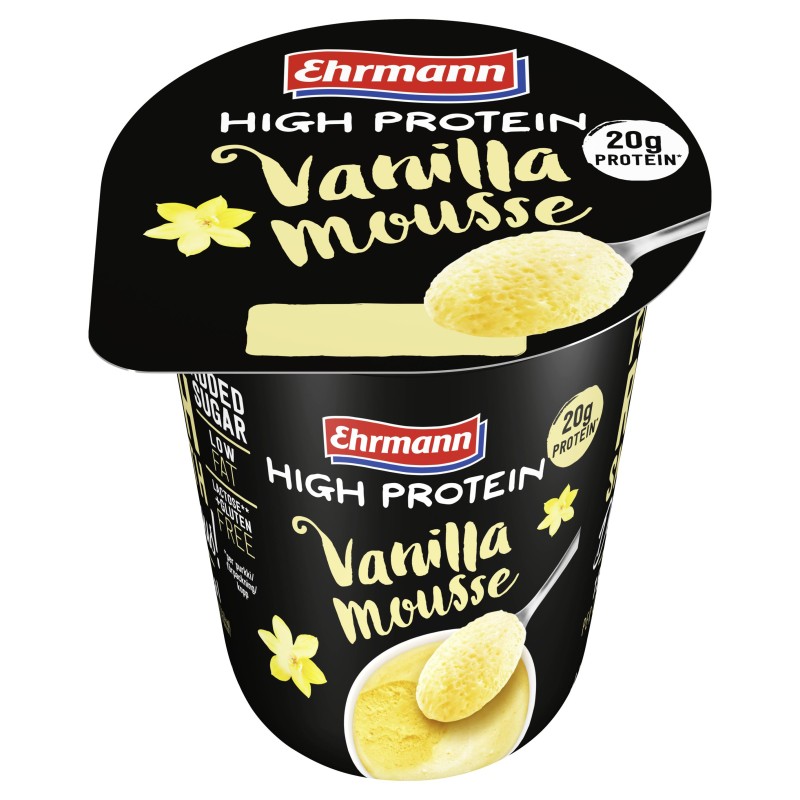 High protein mousse à la vanille 200g