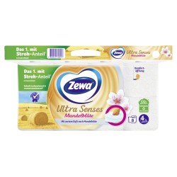 Papier Toilette Parfumé Lait Amande 4 plis - x8