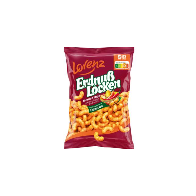 Peanut Curls à la Mexicaine 175g