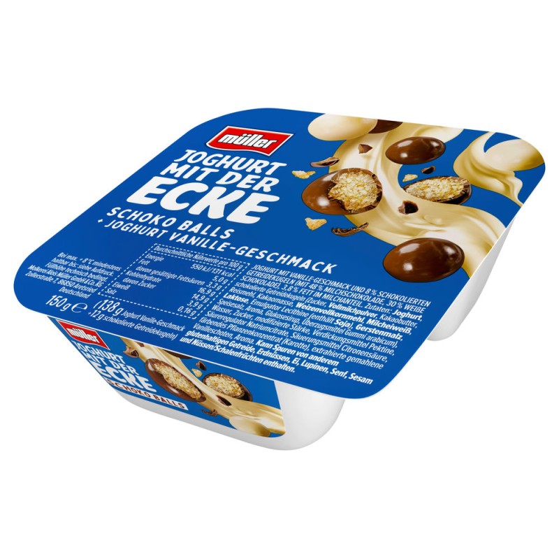 Yaourt Vanille avec Croustillant de Chocolat 150g