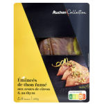 Eminces de thon fumé aux zestes de citron et au thym 100g