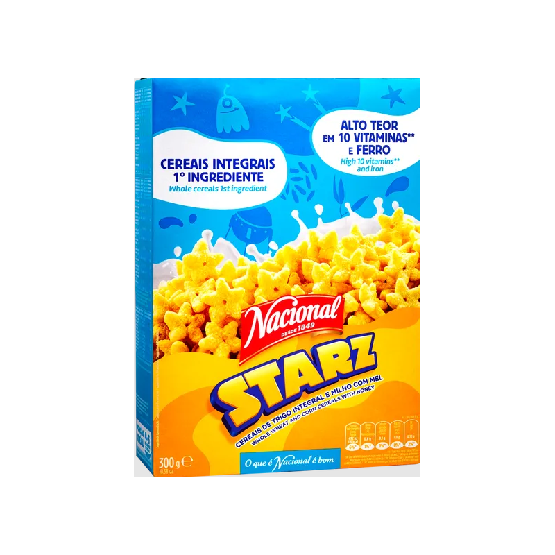 Céréales starz au blé entier et maïs au miel 300g
