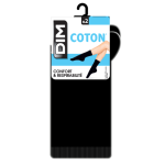 Mi-Chaussette Coton Noir T39/42 x2