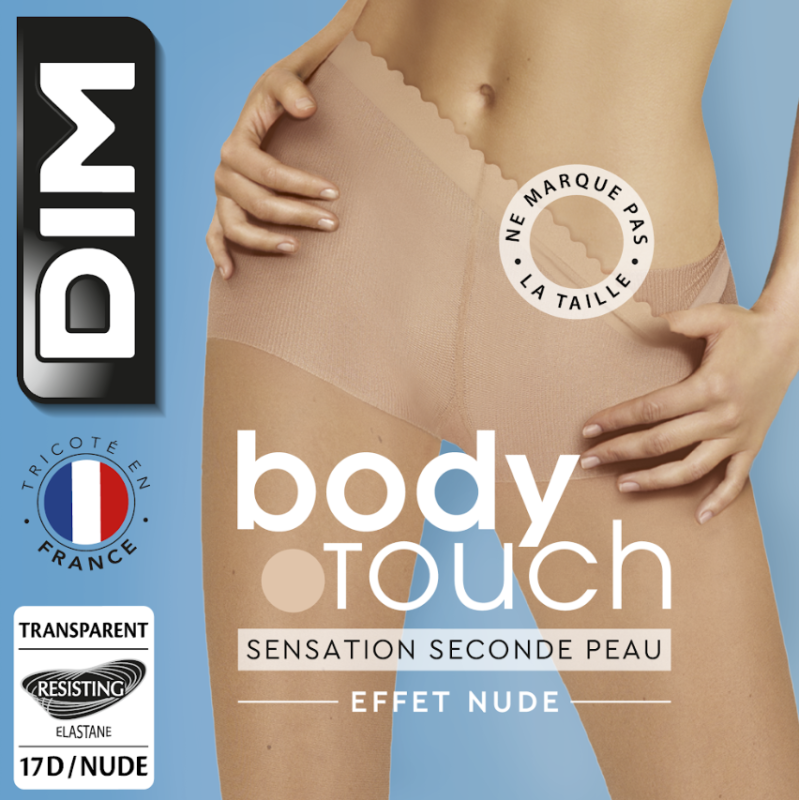 Body Touch Collant 17D Effet Nude Taille 2 x1