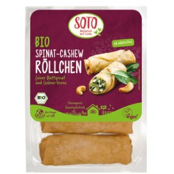Bio Rouleaux de Tofu aux Epinards 200g