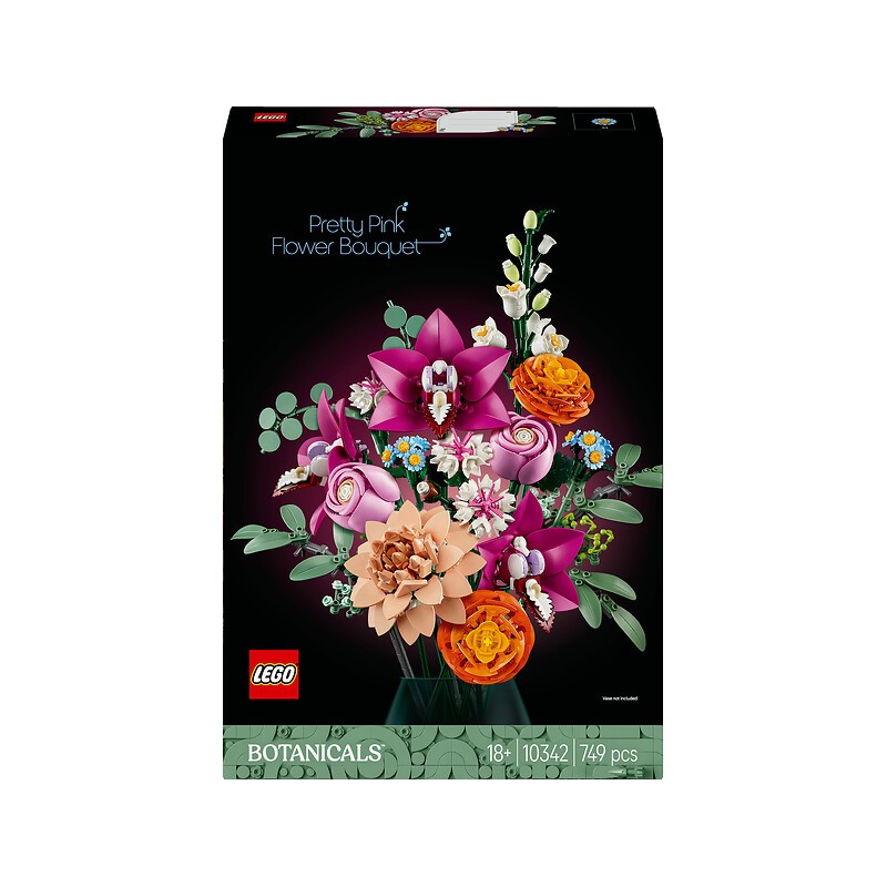 Botanique le joli bouquet de fleurs roses 10342 dès 18 ans