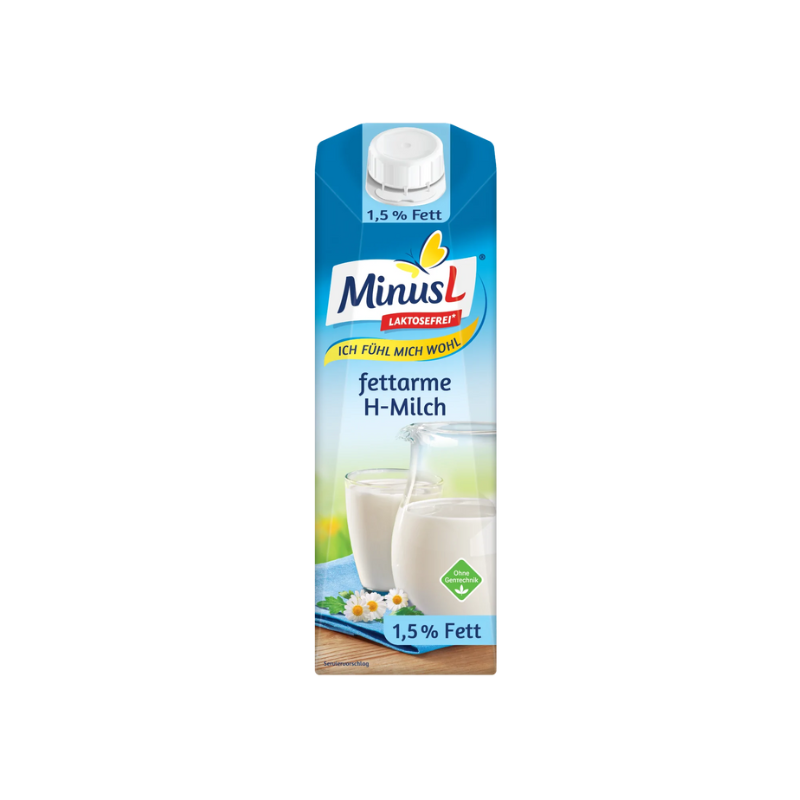 Lait écrémé UHT 1.5%MG sans lactose 1l