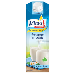 Lait écrémé UHT 1.5%MG sans lactose 1l