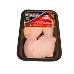 Cuisses de Poulet Fermier Alsace Label Rouge x2 600g
