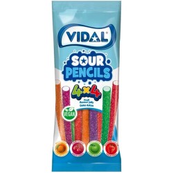 Bonbons acidulés crayons 90g