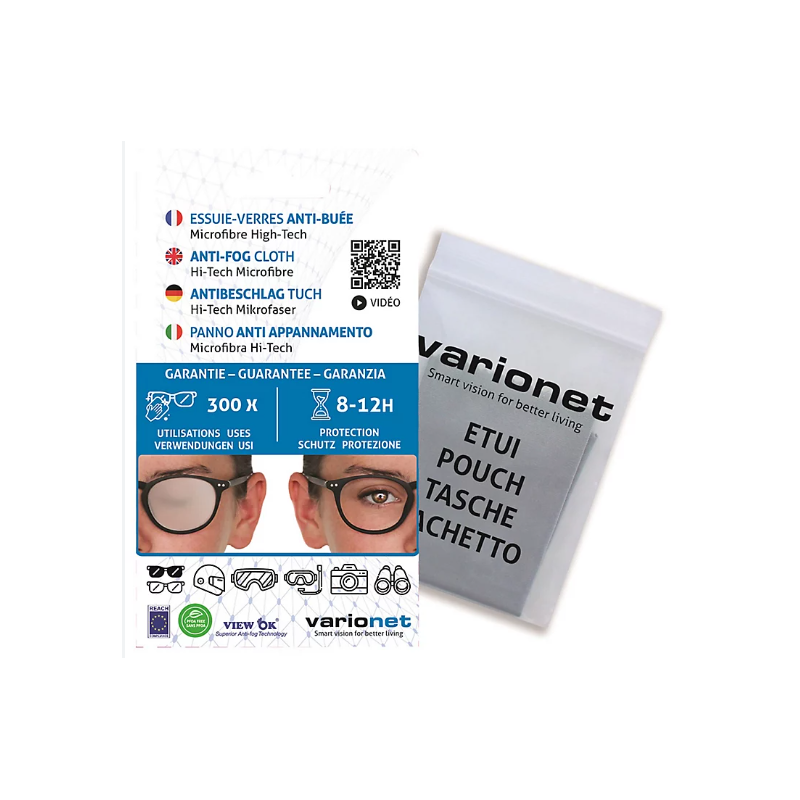 Essuie-verres anti-buée microfibre high-tech 300 Utilisations