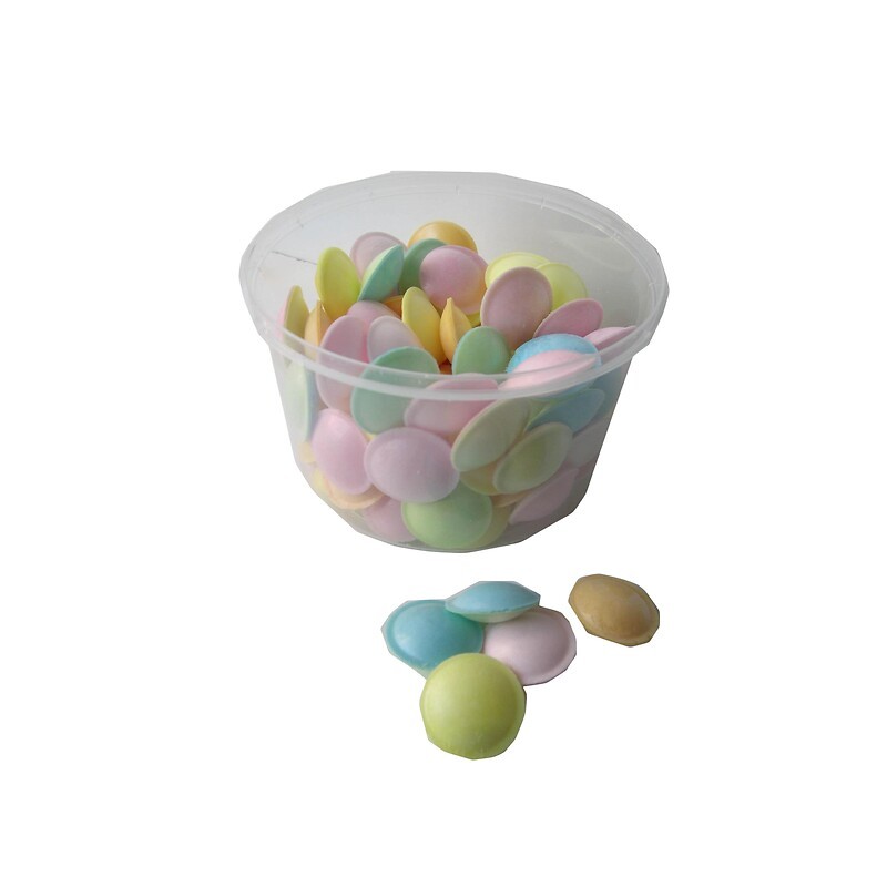 Bonbons soucoupes aux fruits boîte 125g