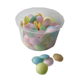 Bonbons soucoupes aux fruits boîte 125g