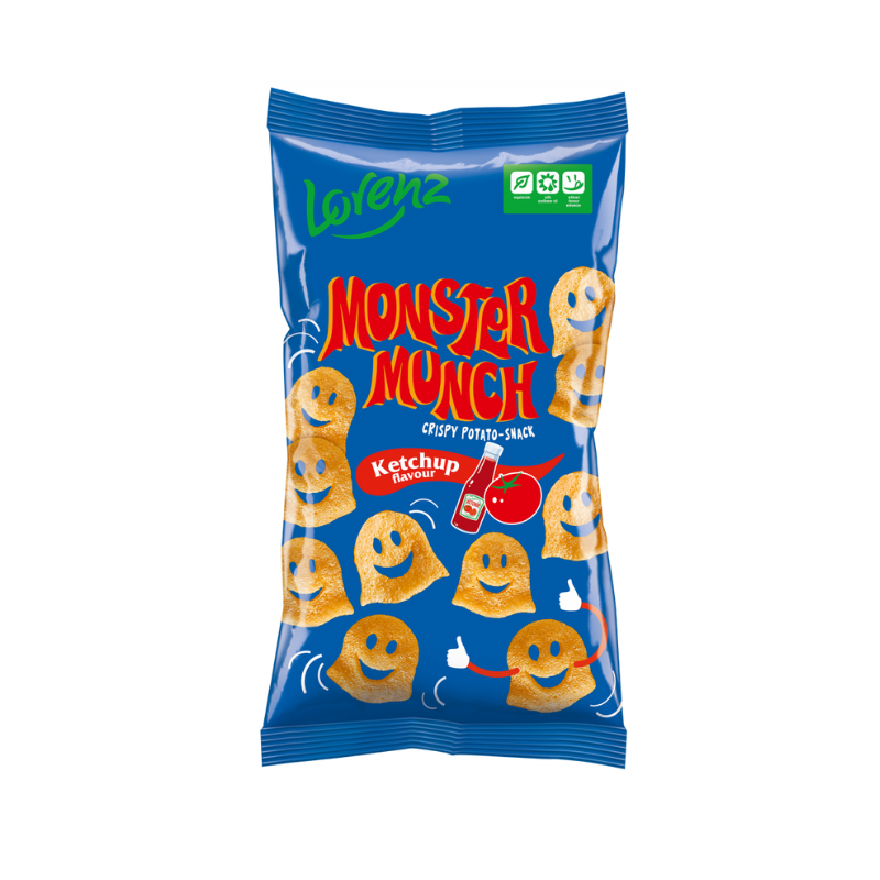 Monster Munch Biscuits Apéritifs Ketchup 75g