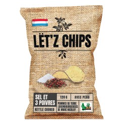 Chips sel & 3 poivres 120g