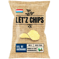 Chips au sel de Guérande avec peau 40g