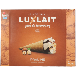 Cornet Praliné 6x131ml