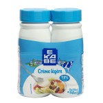 Crème liquide UHT légère 12%MG 2x25cl