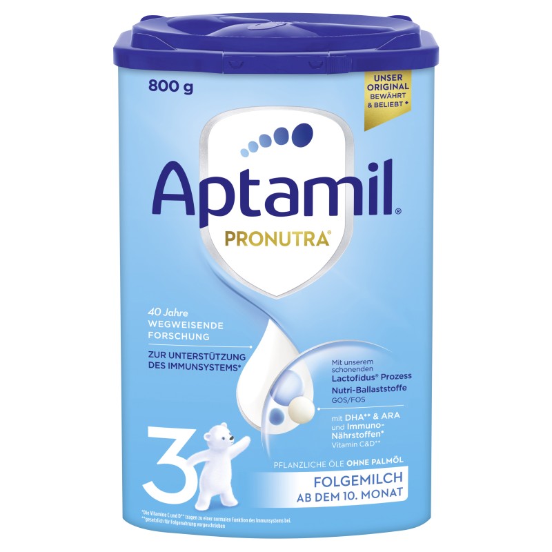 Lait en poudre prontura 3 dès 10 mois 800g