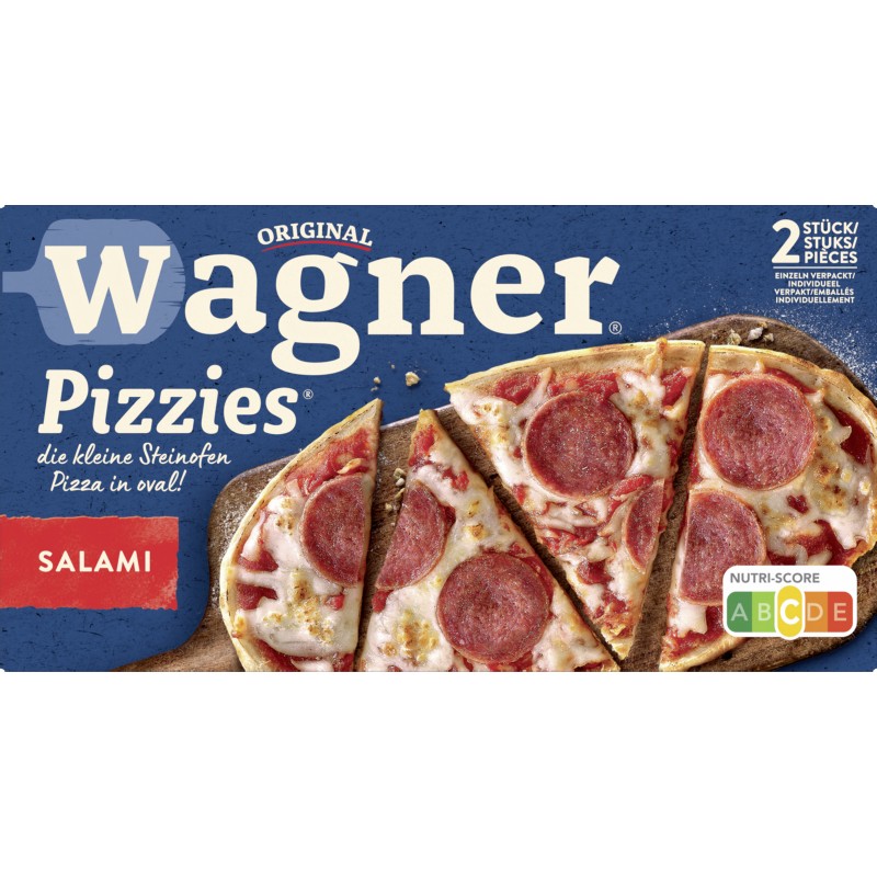 Steinofen Pizzies Salami 2x150g