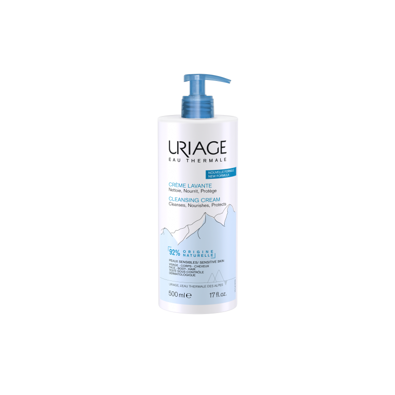 Eau Thermale Crème Lavante Surgras Moussant 500ml