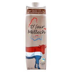 Lait Entier Chocolaté 3.5%MG 1l