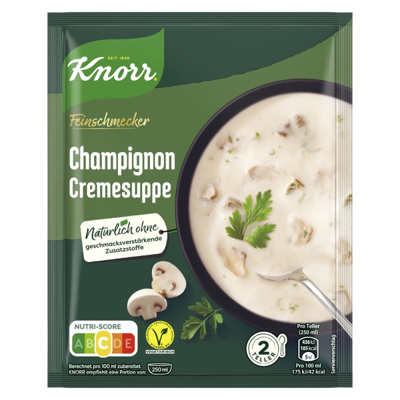 Soupe déshydratée crème champignon 45g