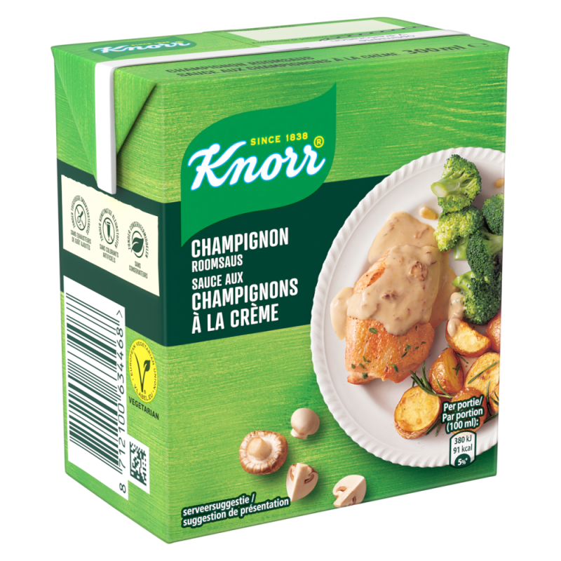 Sauce aux Champignons à la Crème 300ml