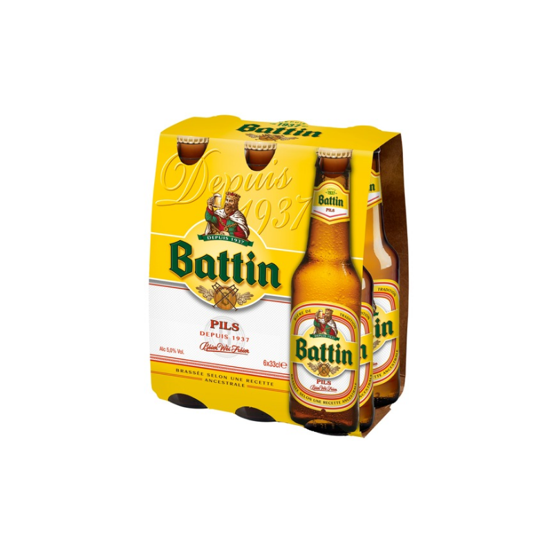 Bière pils 5% 6x33cl