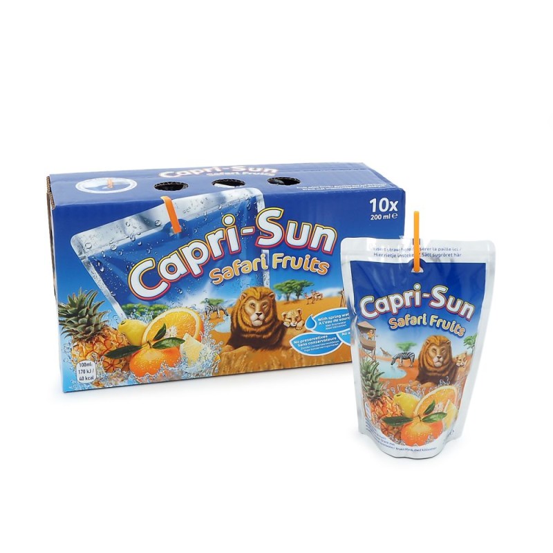 Boisson au Jus de Fruit Safari 10x20cl