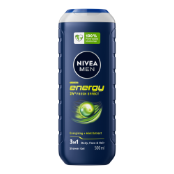 Gel Douche Homme 3en1 Energy 500ml