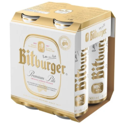 Bière pils 4.80% 4x50cl