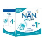 Nan Optipro 1+ Lait de croissance dès 12 mois 6x1l