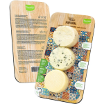 Plateau de 3 fromages saveurs mixtes 3x90g