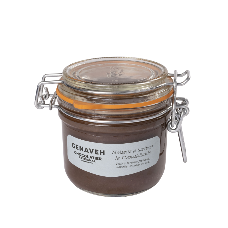 Pâte à Tartiner Noisettes Lait Croustillante 250g