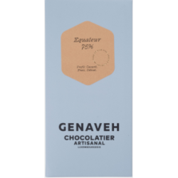 Tablette de Chocolat Noir Equateur 75% 100g